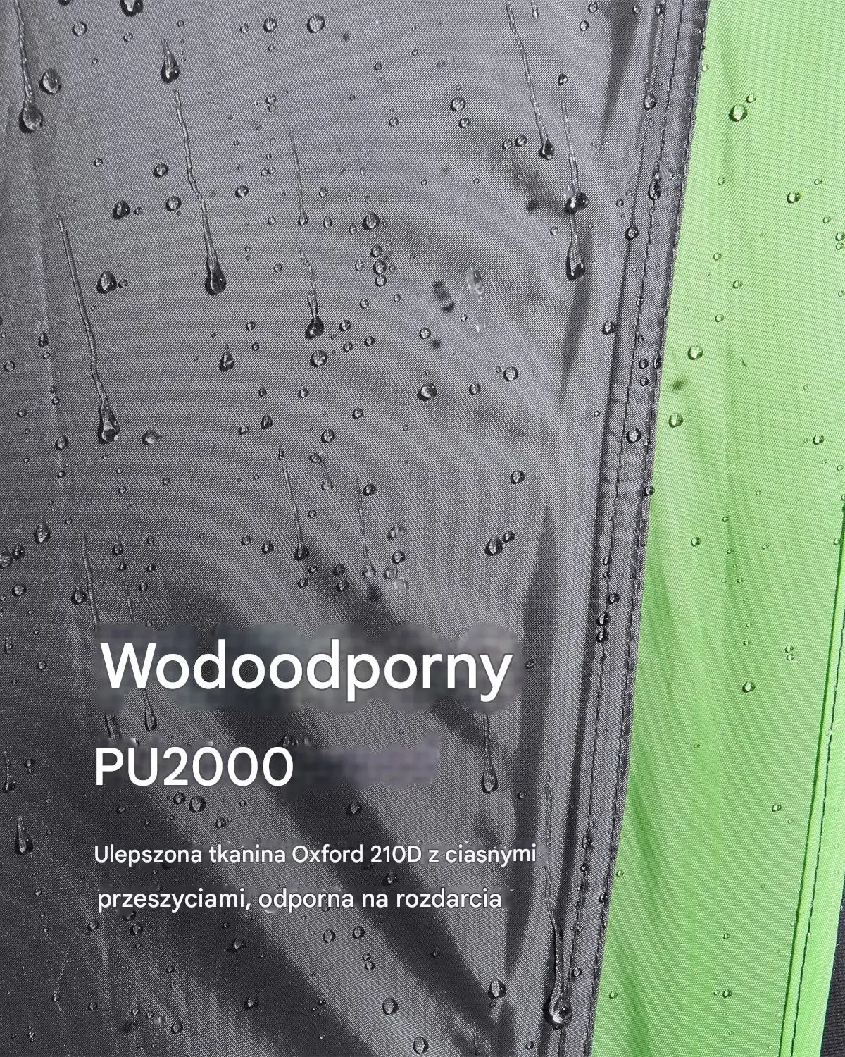 Namiot na Pickupa z Markizą Wodoodporny – 435 x 183 x 188 cm - obrazek 3