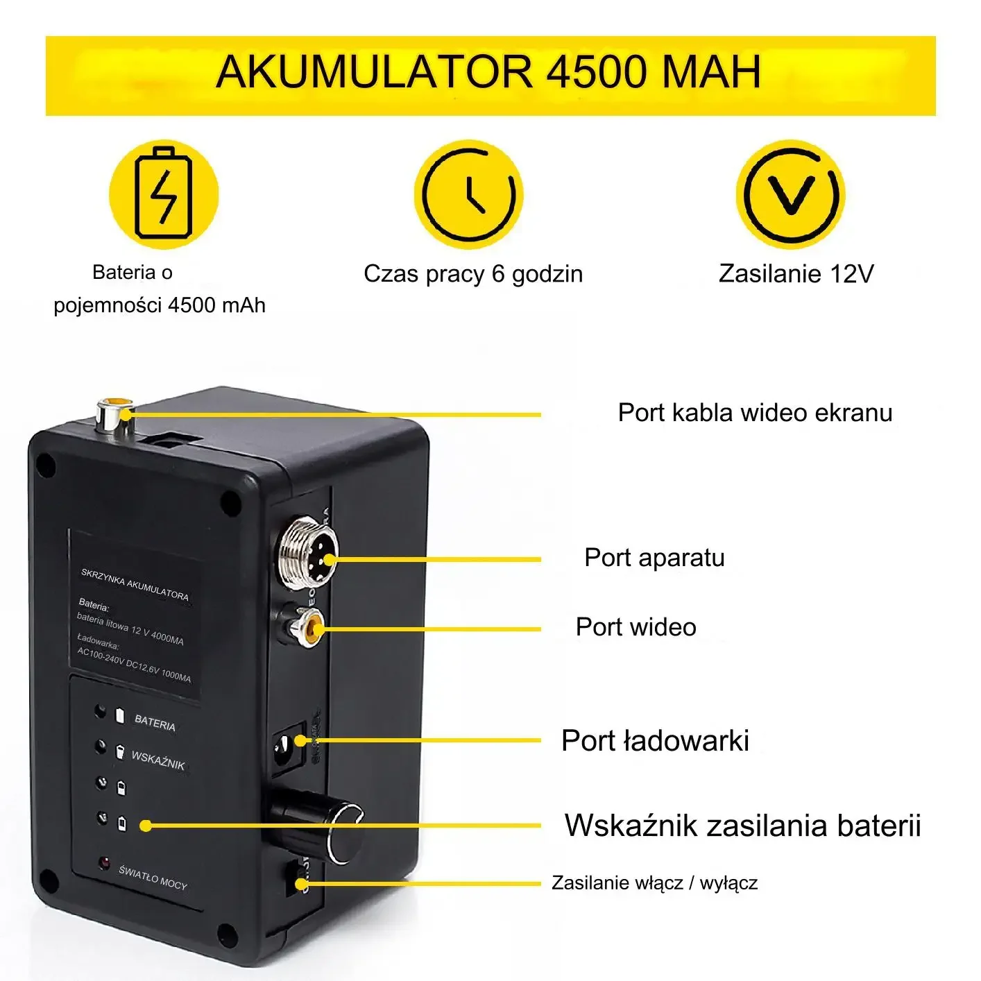 Kamera inspekcyjna endoskop do rur 20m monitor 7'' DVR wodoodporna kanały - obrazek 7