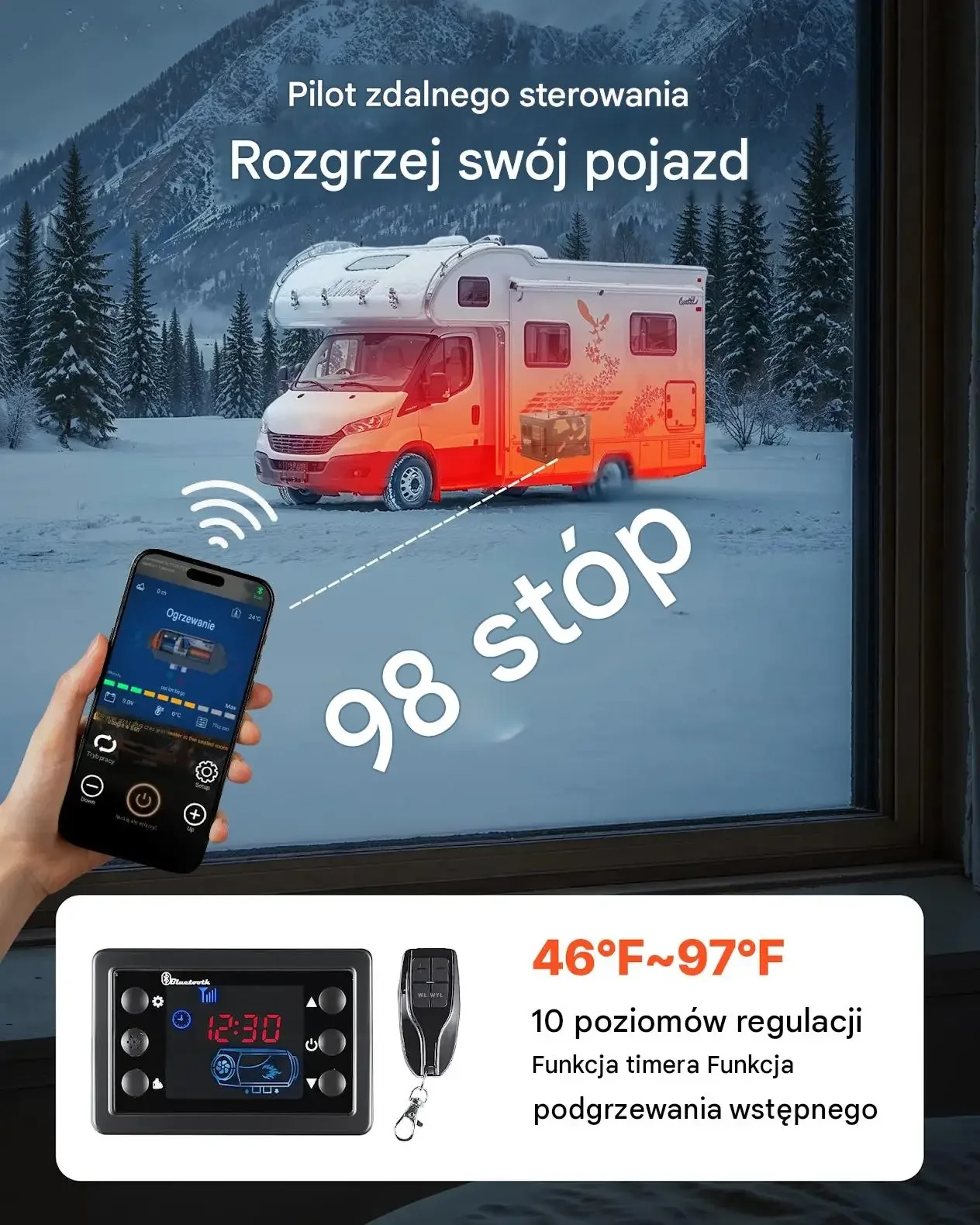 Nagrzewnica indukcyjna 1100 W mocna odkręcanie śrub 3 cewki warsztat serwis - obrazek 3